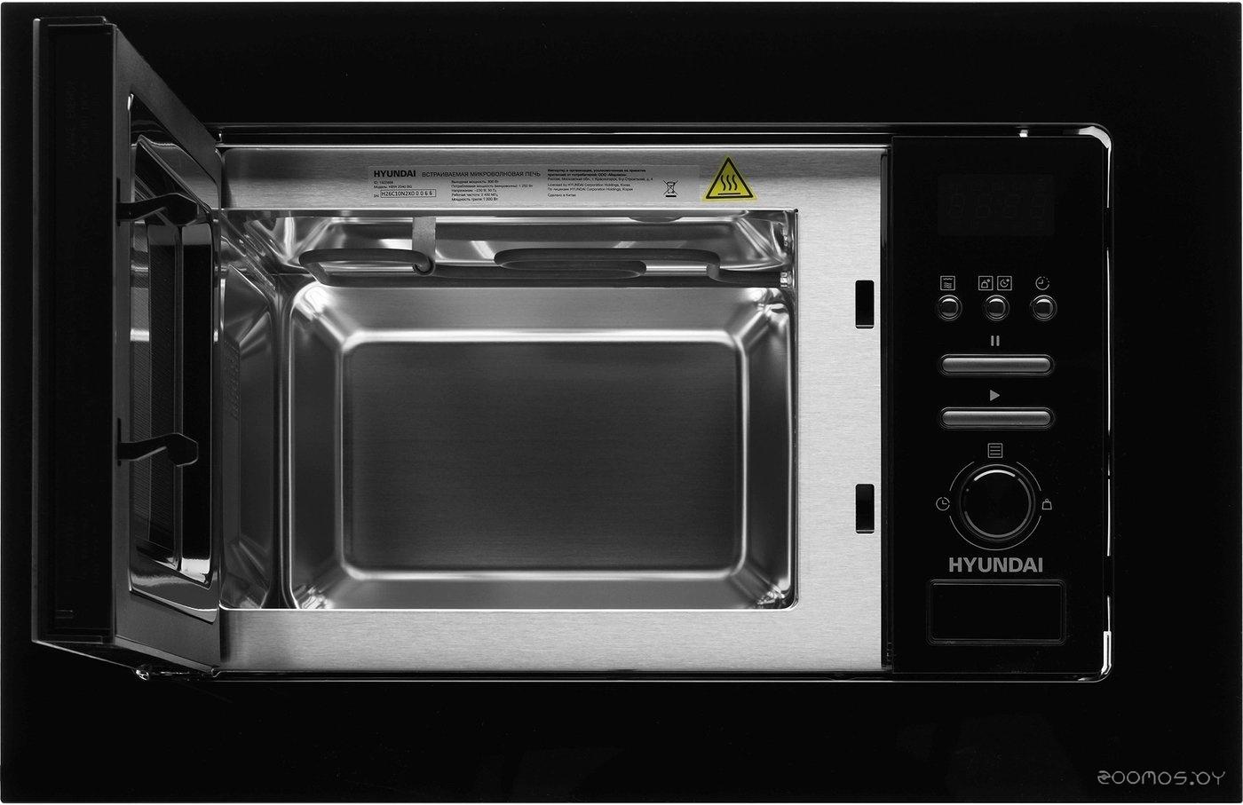 Микроволновая печь Hyundai HBW 2040 (черный), фото 7