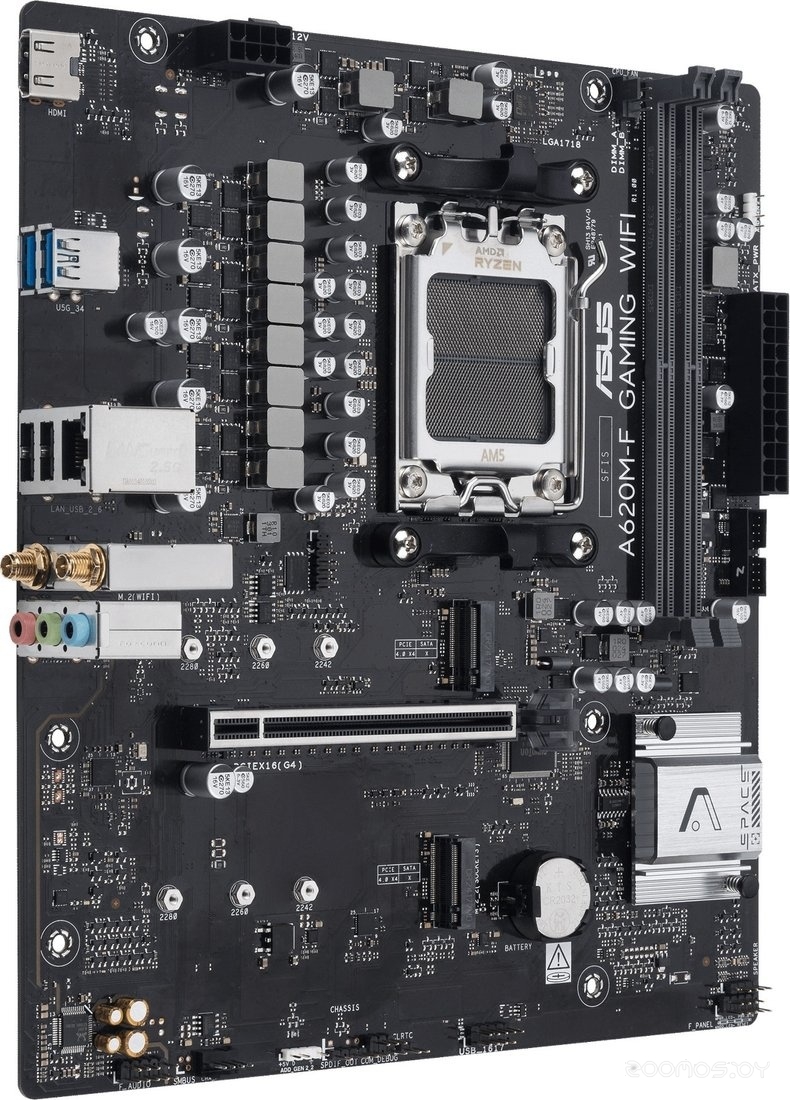 Материнская плата Asus A620M-F Gaming WiFi, фото 2