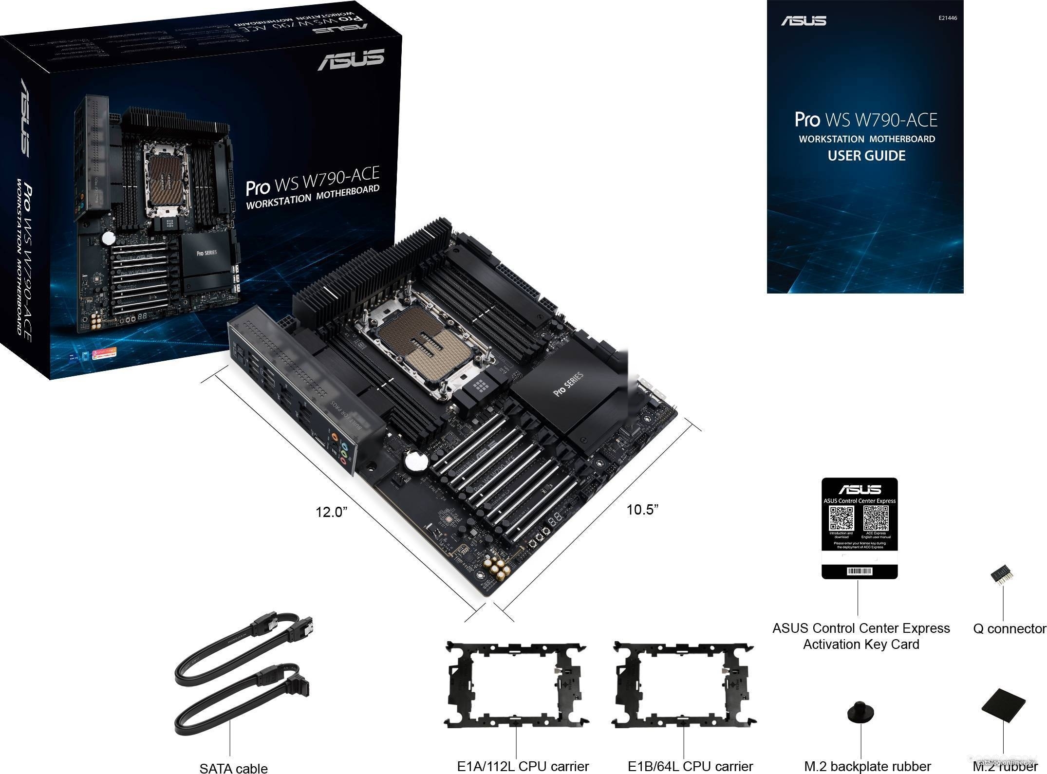 Материнская плата Asus Pro WS W790-ACE, фото 6