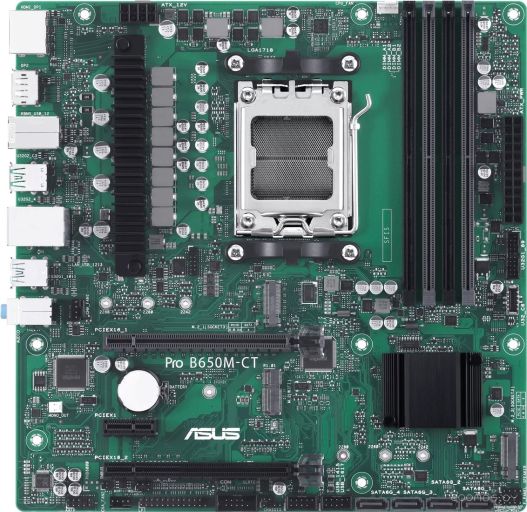Материнская плата Asus Pro B650M-CT-CSM, фото 1