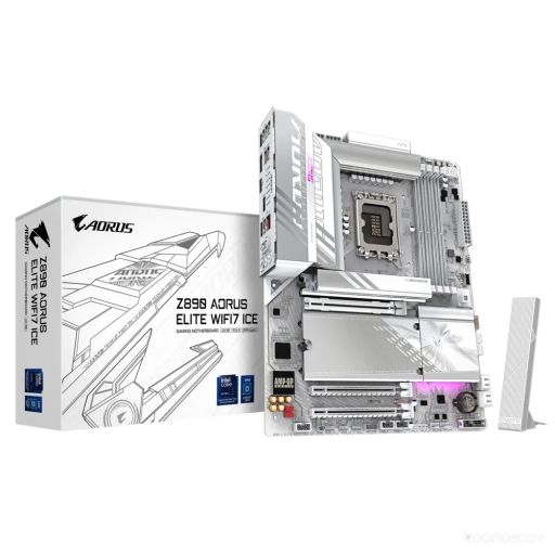 Материнская плата Gigabyte Z890 AORUS ELITE WIFI7 ICE