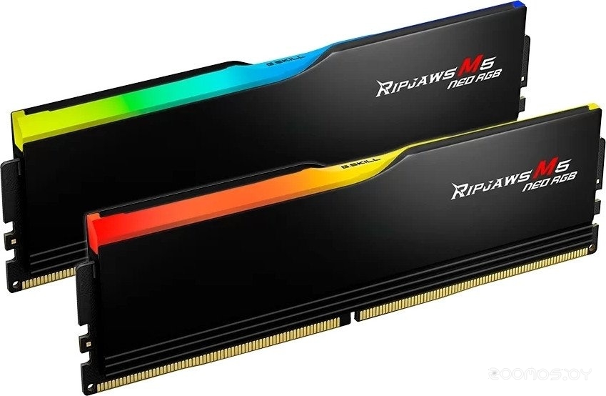 Оперативная память G.SKILL Ripjaws M5 Neo RGB 2x32ГБ DDR5 6000 МГц F5-6000J2836G32GX2-RM5NRK, фото 3