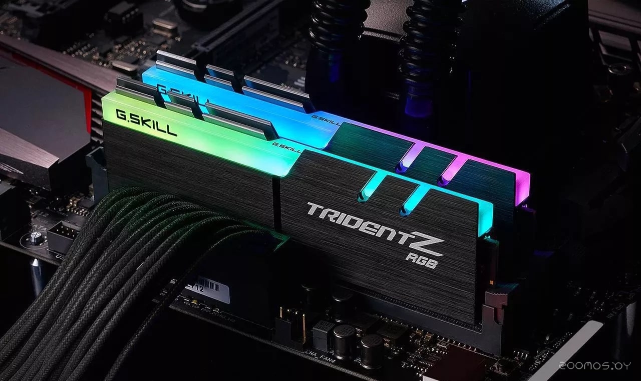 Оперативная память G.SKILL Trident Z RGB 2x16GB DDR4 PC4-28800 F4-3600C18D-32GTZR, фото 3