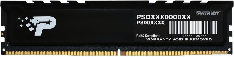 Оперативная память Patriot Signature Premium Line 16ГБ DDR5 5600 МГц PSP516G56002H1