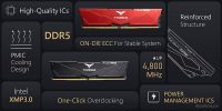 Оперативная память Team T-Force Vulcan 2x16ГБ DDR5 6000 МГц FLBD532G6000HC28ADC01