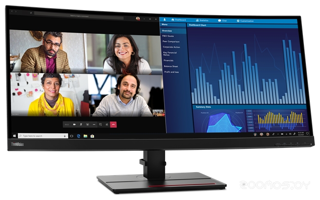 Монитор Lenovo ThinkVision P34w-20, фото 2