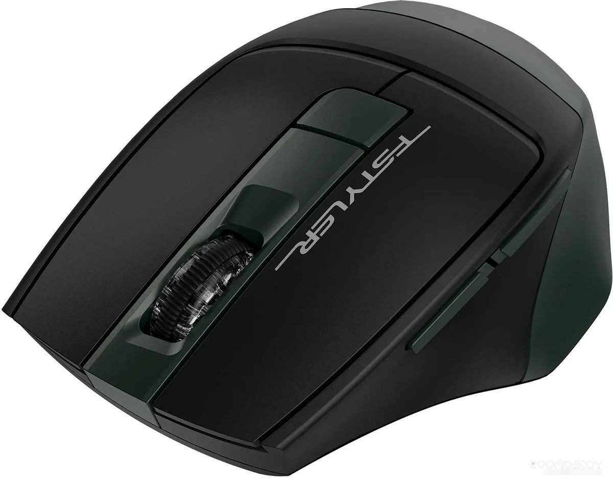 Мышь A4Tech Fstyler FB35S (черный/темно-зеленый), фото 6