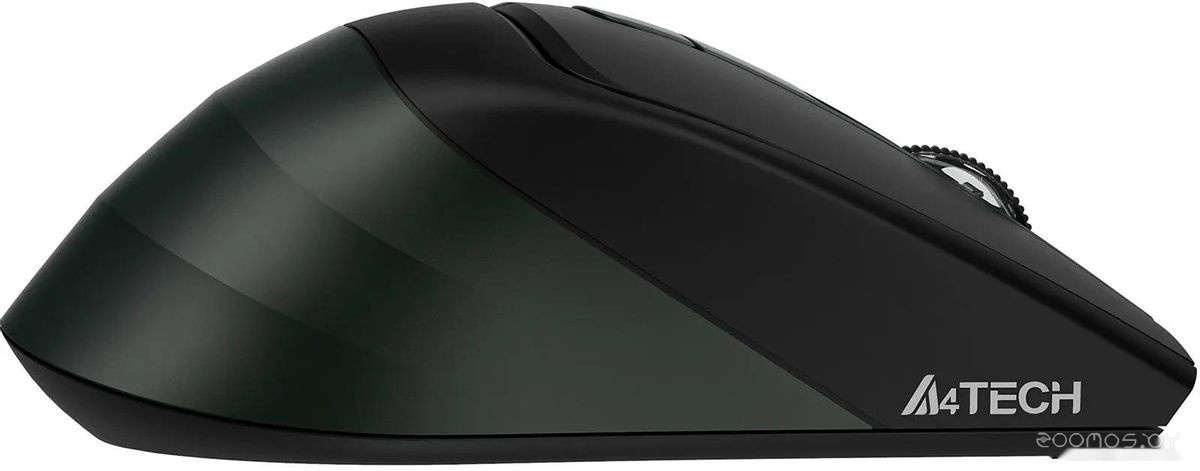 Мышь A4Tech Fstyler FB35S (черный/темно-зеленый), фото 3