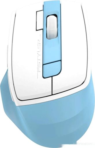Мышь A4Tech Fstyler FG45CS Air2 (белый/голубой)