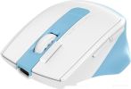 Мышь A4Tech Fstyler FG45CS Air2 (белый/голубой)