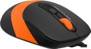 Мышь A4Tech Fstyler FM10S (оранжевый/черный)