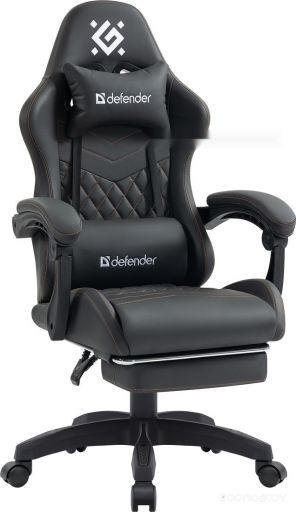 Игровое (геймерское) кресло Defender Linn (темно-серый)