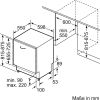 Встраиваемая посудомоечная машина Bosch Serie 6 SMD6ECX12E