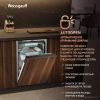 Встраиваемая посудомоечная машина Weissgauff BDW 4536 D Inverter Autoopen Timer Floor