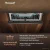 Встраиваемая посудомоечная машина Weissgauff BDW 4536 D Inverter Autoopen Timer Floor