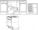 Встраиваемая посудомоечная машина Weissgauff BDW 6037 Inverter AutoOpen Infolight