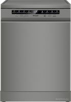 Отдельностоящая посудомоечная машина Weissgauff DW 6038 D Dual Wash Silver