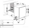 Встраиваемая посудомоечная машина Whirlpool WRIC 3C26 P