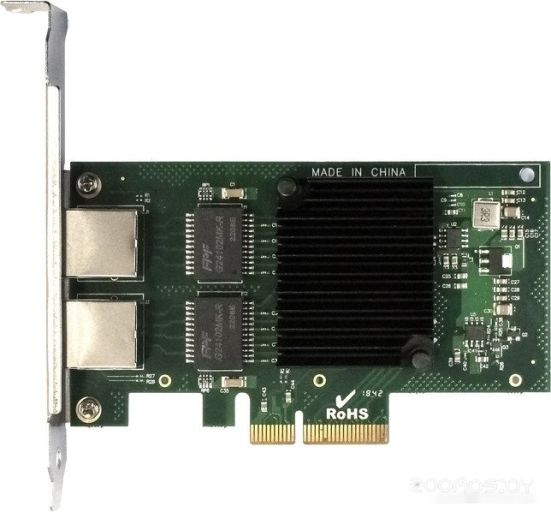 Сетевая карта Exegate EXE-I350-T2V2 EX292506RUS