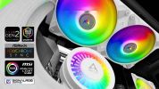 Жидкостное охлаждение для процессора Arctic Liquid Freezer III 280 A-RGB White ACFRE00151A