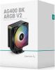 Кулер для процессора Deepcool AG400 BK ARGB V2 R-AG400-BKAMMN-GJD