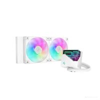 Жидкостное охлаждение для процессора Deepcool LT240 WH ARGB R-LT240-WHAMNC-G-1