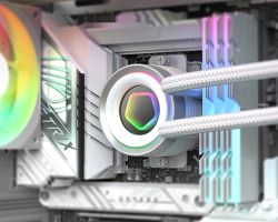 Жидкостное охлаждение для процессора ID-COOLING FX240 INF White