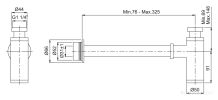 Сифон для раковины Vitra A45123
