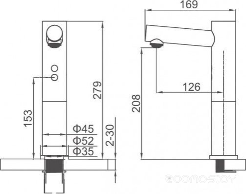 Смеситель Ledeme L1755A-1, фото 6