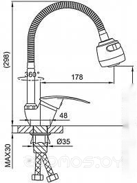Смеситель Frud R40055-1, фото 8
