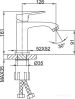 Смеситель Frap F1076-6