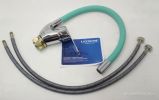 Смеситель Ledeme L4132-11 (хром/бирюзовый)