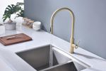 Смеситель Paulmark Senso Se215180-SBG (золото/светлое брашированное золото)