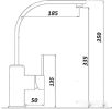 Смеситель Wisent WP49-098-6-30 (крем)