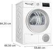 Сушильная машина Bosch Serie 4 WTH86277PL