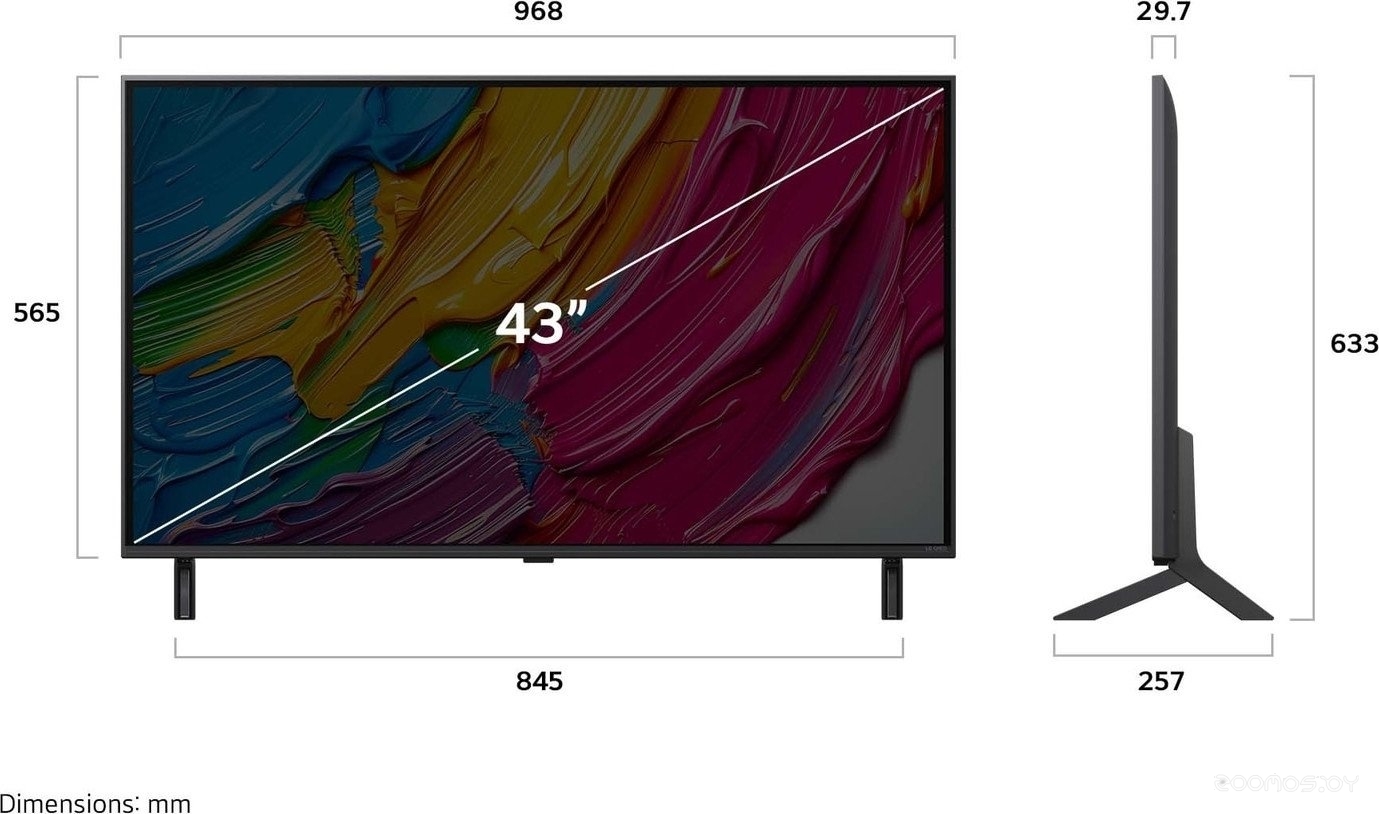 Телевизор LG AI QNED80 43QNED80A6A, фото 9