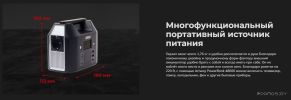 Портативная зарядная станция Artway EA-177IS 48000mAh (черный)