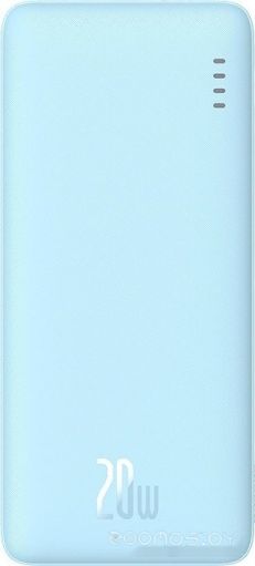Внешний аккумулятор Baseus Airpow Fast Charge Power Bank 20W 10000mAh (голубой)