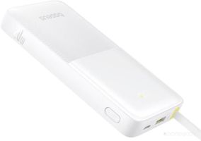 Портативное зарядное устройство Baseus Bipow 2 (Moon White)