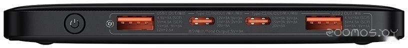 Внешний аккумулятор Baseus Blade High Power Digital Display Quick Charge Power Bank 100W 20000mAh