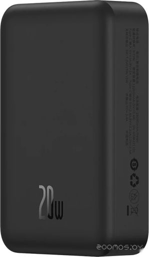 Внешний аккумулятор Baseus Magnetic Mini Wireless Fast Charge Power Bank 20W 20000mAh (черный)