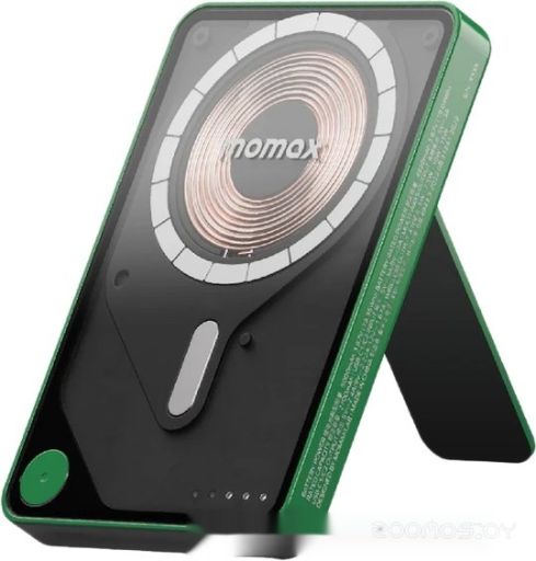 Внешний аккумулятор Momax 1-Power X Pro Magnetic Built-In USB-C IP131 5000mAh (зеленый)
