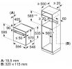 Духовой шкаф Bosch Serie 6 HBG536EW3
