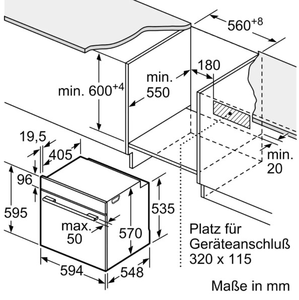 Духовой шкаф Bosch Serie 6 HBG4795B7, фото 6