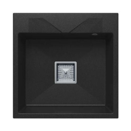 Кухонная мойка POLYGRAN BLADE 500, черный №16