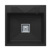 Кухонная мойка POLYGRAN BLADE 500, черный №16