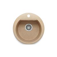 Кухонная мойка POLYGRAN ATOL 460 песочный №302