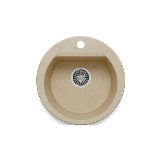 Кухонная мойка POLYGRAN ATOL 460 опал №328 (бежевый)