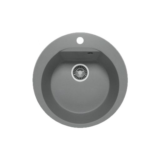 Кухонная мойка POLYGRAN ATOL 520 серый №14