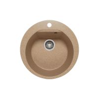 Кухонная мойка POLYGRAN ATOL 520 песочный №302
